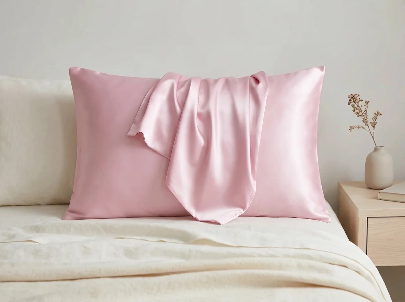 Smoothday Silk Pillowcase lifestyle scene